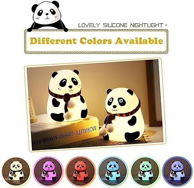 Cute Panda Touch Lamp