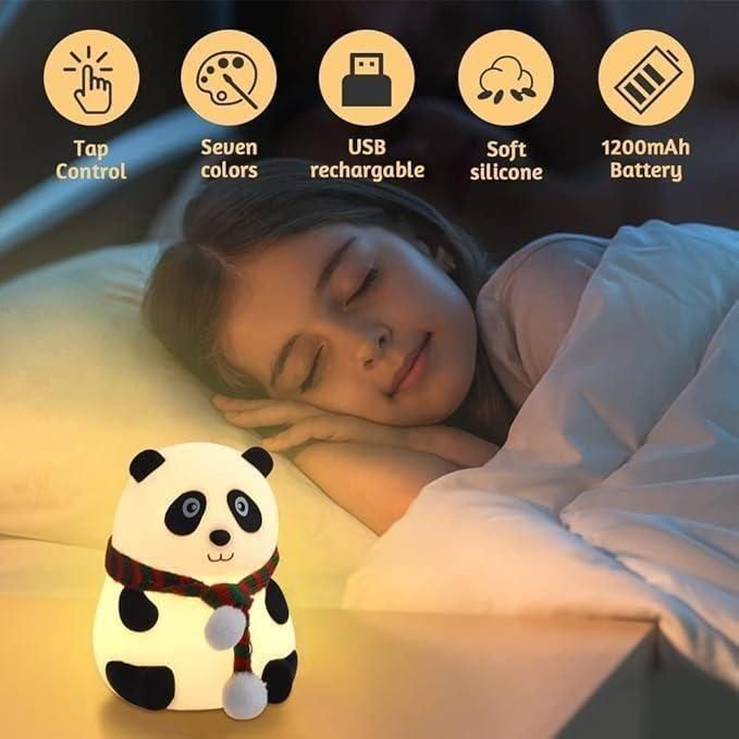 Cute Panda Touch Lamp